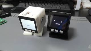Two Stack-chans are looking around