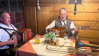 Der Schorsch Gilitzer und seine Musikanten beim Gerstreit Berggasthof in Ramsau