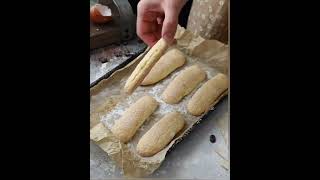 Homemade Ladyfingers and Tiramisu🍪#asmr #short #shortvideo #shortsvideo #shortsyoutube#foodie #food