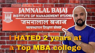 I hated 2 years at Top MBA College | JBIMS IIMs Duniya Sab Bekar Hai