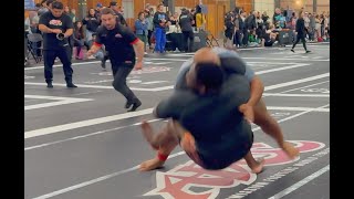 ADCC 2025 Portland Open +100kg Masters Advanced Semi Final Brown Belt With Nice Takedown Reversals