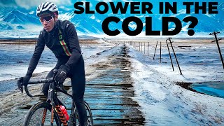 Riding in the Cold Is Slowing You Down, The Science