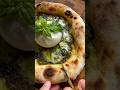 GREEN PIZZA #pizza#shorts#recipe#sourdough#pesto#bread#shorts#asmr#baking#homemade