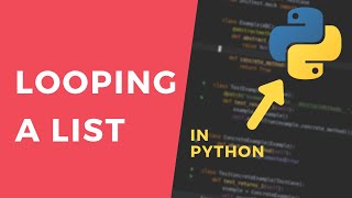 Looping a List in Python - 1 Minute Python Tutorial #shorts