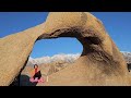 미국 오지여행 766회 미국에서 최고로 높은 산 마운틴 휘트니 4 421m 를 볼 수 있는 alabama hills