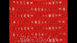 How to Crochet the Lacy Wave Stitch