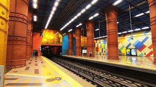 Biggest Underground Art Gallery | TOP 10 most beautiful Lisbon Metro stations