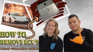 How to Remove Pre-LP Gallardo Coupe ECUs