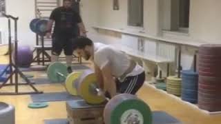 Adam Maligov 230kg/506lbs Block Clean