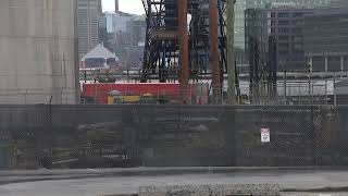The Baltimore Fire Department delivers an update on the fire at the Domino Sugar plant