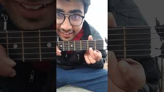 Shape of you ed Sheeran theme music in simple or just 25s beginners guitar lesson #shorts