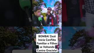 BOMBA! Zezé Inicia Conflito Familiar e Filhos se Voltando Contra Graciele!