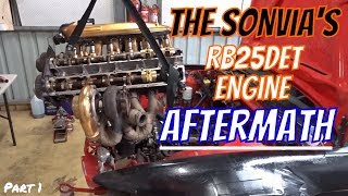 Time to strip the Sonvia's RB25DET Engine down | Sonvia engine rebuild Part 1