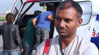 Tribhuvan Airport: The Salvation Army's Nepal Earthquake response by helicopter