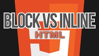 HTML Block-Level vs Inline-Level Elements Explained | Beginner (HTML Tutorial 14)