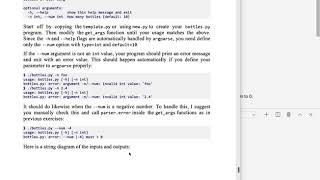 Tiny Python Projects: Ch 11 Pt 1 (Bottles of Beer intro)