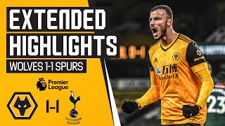Another late Wolves goal! | Wolves 1-1 Tottenham Hotspur | Extended Highlights