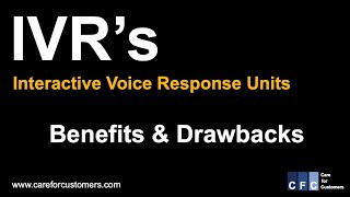 Call Center Management - IVR (Interactive Voice Response Unit) Overview