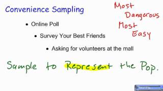 Convenience Sampling