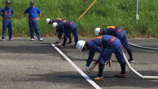 小竹町消防団ポンプ操法オープニング