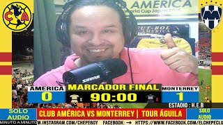 Tour Águila América vs Monterrey EN VIVO Estadio H.E.B  Park