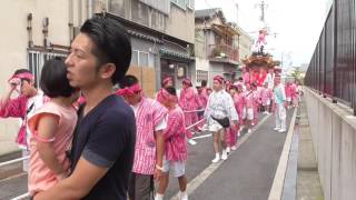 2016大阪市生野区弥栄神社・御幸森神社、宵宮　岡②（平成28年7月16日）