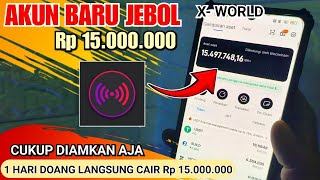 TUTORIAL CARA NUYUL X WORLD OTOMATIS JADI KOIN - TRIK CEPAT NUYUL GAME XWORLD PENGHASIL TERBARU 2025