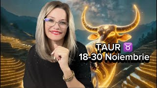 TAUR ♉️ 18-30 NOIEMBRIE🍀ATRAGI UN REZULTAT MULT DORIT🥂VEI CUNOASTE SUCCESUL