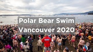 Polar Bear Swim 2020 - Vancouver BC - Aerial Drone Video + Recap