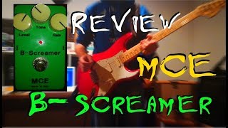 MCE B-Screamer | Review for Gilmour and Pink Floyd sound