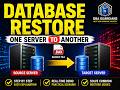 Database Restore from One Server to Another | DBA Real-Time Scenario | SQL DBA Course |