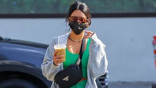 Vanessa Hudgens: Leaving the Gym in West Hollywood (January 14, 2022)