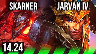 SKARNER vs JARVAN IV (JGL) | KR Master | 14.24