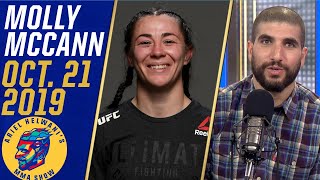 Molly McCann interested in fighting Maycee Barber, Paige VanZant | Ariel Helwani’s MMA Show