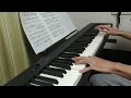 t square 遠雷 distant thunder piano cover