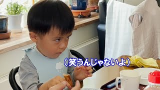 ホットドッグ食べる食べない攻防戦の末、息子がとった行動