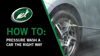 How To Pressure Wash A Car The Right Way