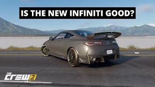 The Crew 2: Infiniti Q60 Project Black S Concept Test \u0026 Review + My Vehicle Settings