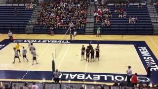 2016 Hempfield HS Boys Volleyball, PIAA Final vs Penn Manor, Championship Game 2 of 5, 6-11-2016.MOV