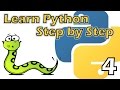 Python Lesson 4   Getting Input From The User