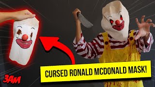 I ORDERED A CURSED RONALD MCDONALD MASK OFF THE DARK WEB AT 3AM (THE MASK POSSESSED ME!)