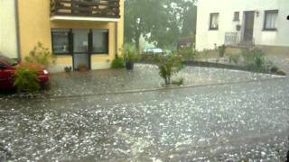 Unwetter in Lieser 26 08 2011