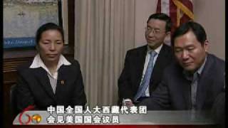 中国全国人大西藏代表团会见美国国会议员