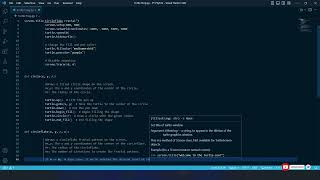 Python Turtle Graphics Tutorial: Creating a Circle Snowflake with Recursion and Random Colors