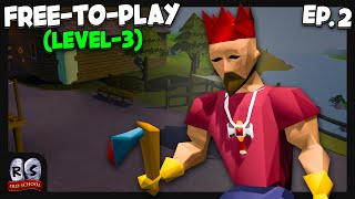 FAST, PASSIVE, F2P Woodcutting XP… [Ep. 2] | OSRS Free-to-Play Skiller Account