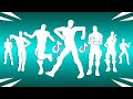 Top 30 Popular TikTok Dances & Emotes in Fortnite! (Entranced, Out West, Say So, Renegade, Steady)