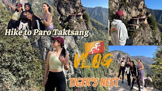 Hike to Paro Taktsang ( Tiger’s Nest 🐅)BHUTAN 🇧🇹|| Hot stone bath || Good Friends ||