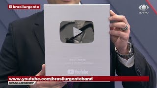 Brasil Urgente supera marca de 100 mil inscritos no YouTube