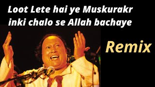 Mast nazro se Allah bachaye| original| Nusrat Fateh Ali Khan| Remix