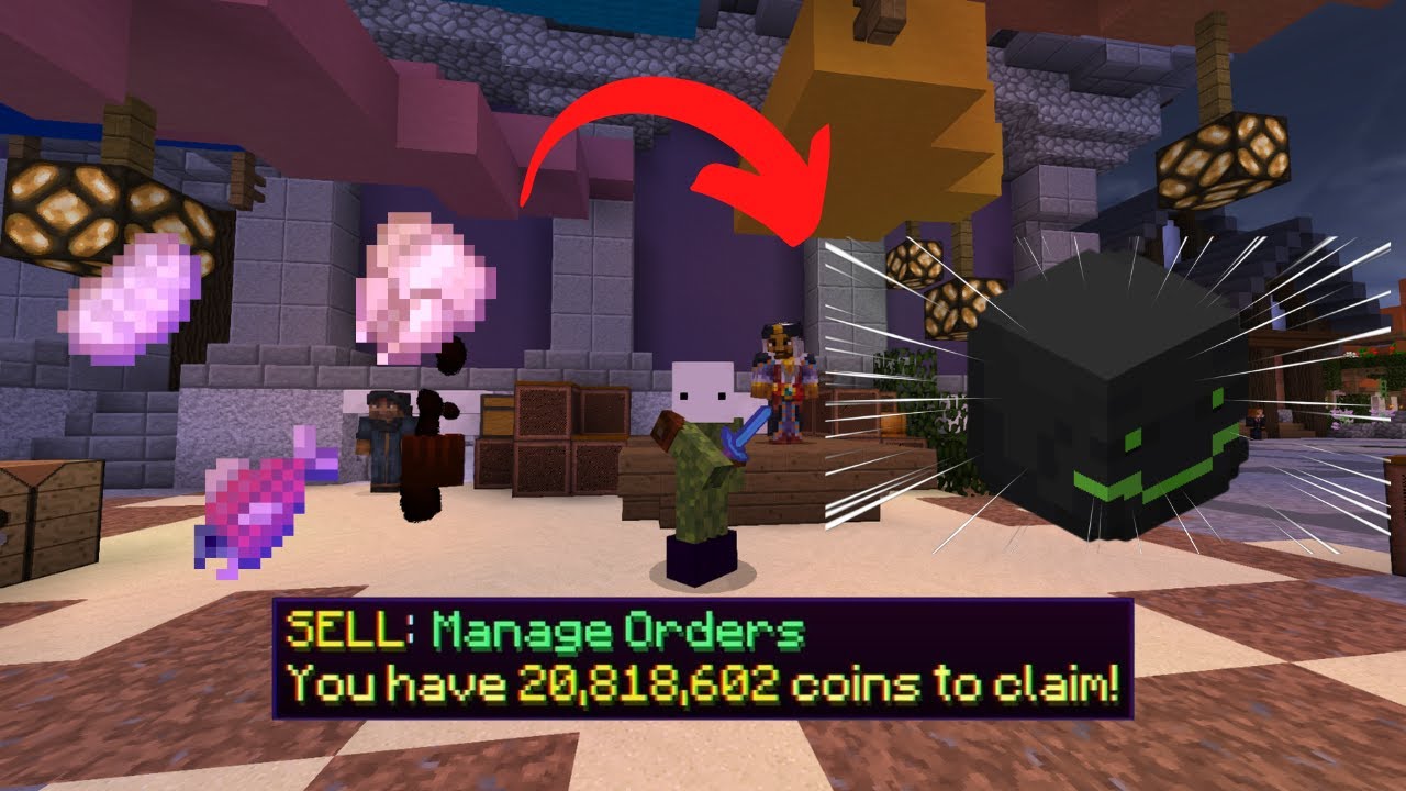 Insane Money Making Method In Hypixel Skyblock Youtube